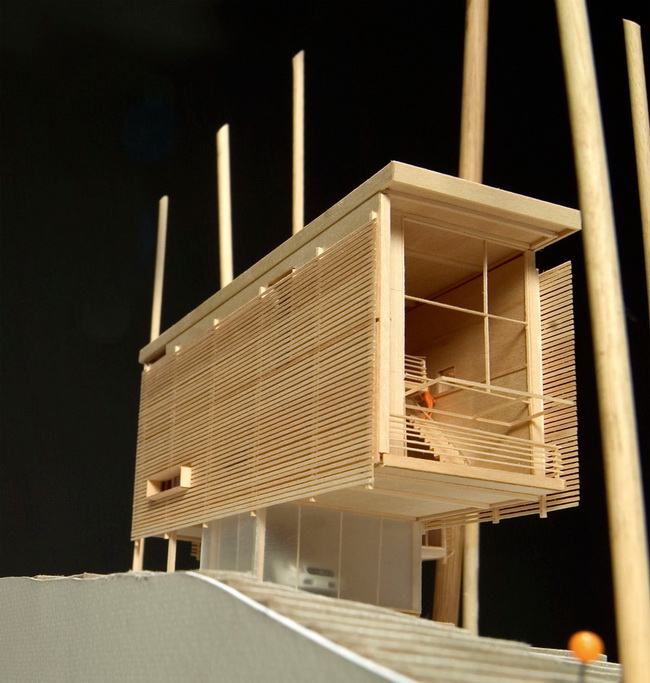 House for a Craftsman, Bainbridge Island, WA. Site responsiveness and sensitivity.